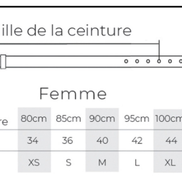 Belt Brave genuine brown & gold 32 - Picture 8 of 8